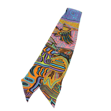Hermes Twilly Scarf Silk Multicolor Auth 64173
