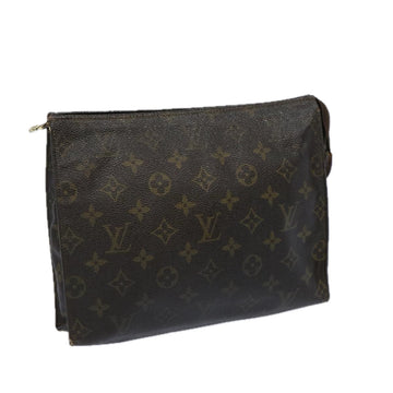 LOUIS VUITTON Monogram Poche Toilette 26 Pouch M47542 LV Auth 64936