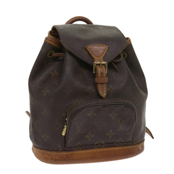 LOUIS VUITTON Monogram Montsouris PM Backpack M51137 LV Auth 65066