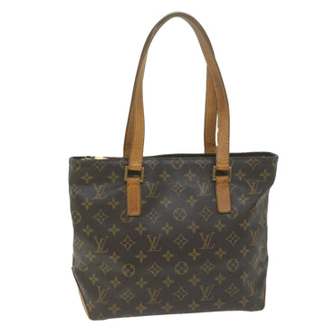 LOUIS VUITTON Monogram Cabas Piano Tote Bag M51148 LV Auth 65162