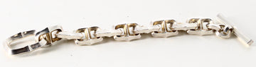 Rare Hermes Silver Chaine D'ancre maxi bracelet