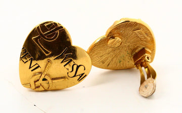Yves Saint Laurent Golden Heart earrings