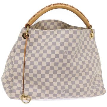 LOUIS VUITTON Damier Azur Artsy MM Tote Bag N41174 LV Auth 66611A