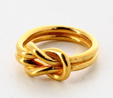 Hermes Golden Scarf Ring