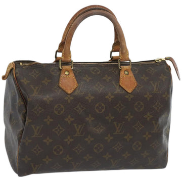 LOUIS VUITTON Monogram Speedy 30 Hand Bag M41526 LV Auth 67145