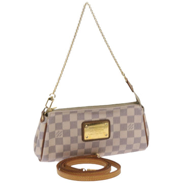 LOUIS VUITTON Damier Azur Eva Shoulder Bag 2way N55214 LV Auth 67711