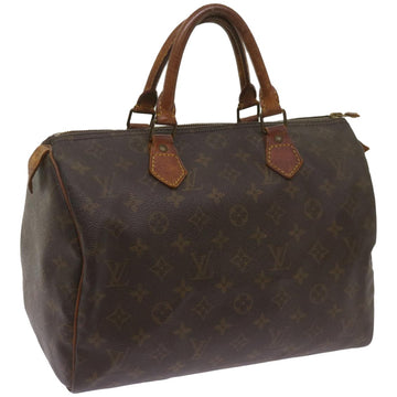 LOUIS VUITTON Monogram Speedy 30 Hand Bag M41526 LV Auth 67949