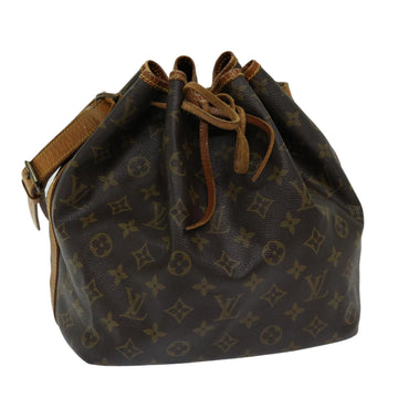 LOUIS VUITTON Monogram Petit Noe Shoulder Bag M42226 LV Auth 69579