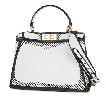 FENDI x Joshua Vides Medium California Sky Iconic Peekaboo Satchel