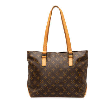 LOUIS VUITTON Monogram Cabas Piano Tote Bag