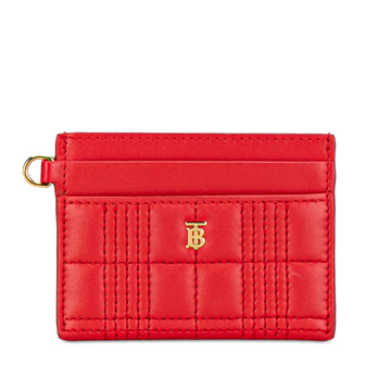 BURBERRY Quilted Calfdkin Lola Card Holder