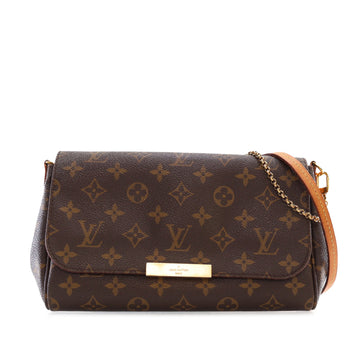 LOUIS VUITTON Monogram Favorite MM Satchel