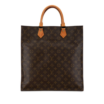 LOUIS VUITTON Monogram Sac Plat Tote Bag