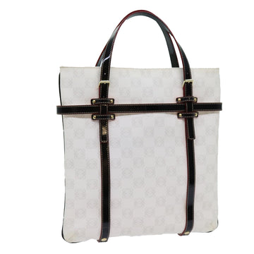 LOEWE Tote Bag PVC White Auth 70182