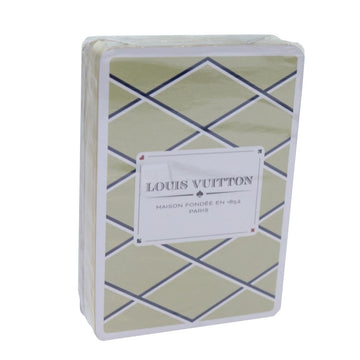 LOUIS VUITTON Playing Cards Beige LV Auth 70310