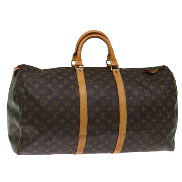 LOUIS VUITTON Monogram Keepall 55 Boston Bag Vintage M41424 LV Auth 70449