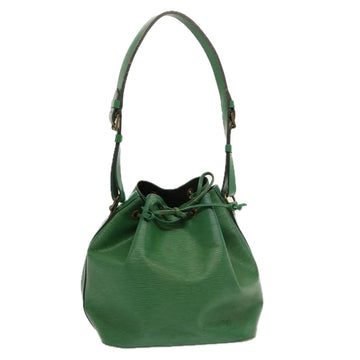 LOUIS VUITTON Epi Petit Noe Shoulder Bag Green M44104 LV Auth 70550