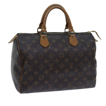 LOUIS VUITTON Monogram Speedy 30 Hand Bag M41526 LV Auth 70962