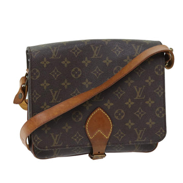 LOUIS VUITTON Monogram Cartouchiere GM Shoulder Bag M51252 LV Auth 71046