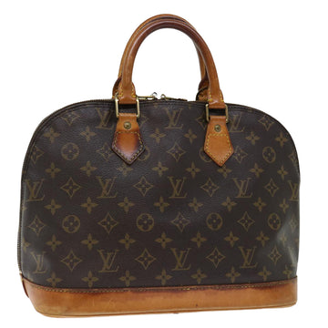 LOUIS VUITTON Monogram Alma Hand Bag M51130 LV Auth 71256