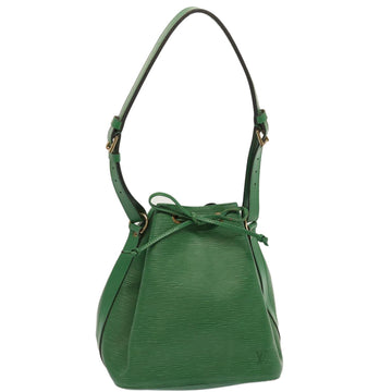 LOUIS VUITTON Epi Petit Noe Shoulder Bag Green M44104 LV Auth 71400