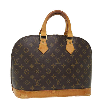 LOUIS VUITTON Monogram Alma Hand Bag M51130 LV Auth 71465