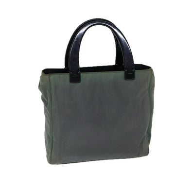 PRADA Hand Bag Nylon Khaki Auth 71848
