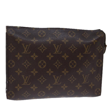 LOUIS VUITTON Monogram Poche Toilette 26 Pouch M47542 LV Auth 71927