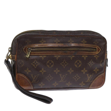 LOUIS VUITTON Monogram Marly Dragonne GM Clutch Bag M51825 LV Auth 71933