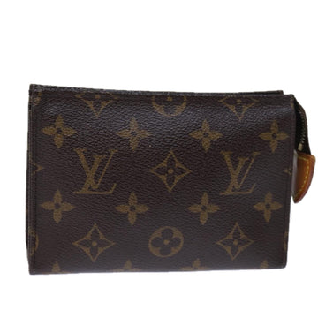 LOUIS VUITTON Monogram Poche Toilette 15 Pouch M47546 LV Auth 71956