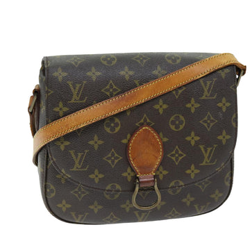 LOUIS VUITTON Monogram Saint Cloud GM Shoulder Bag Vintage M51242 LV Auth 72260