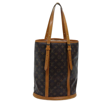 LOUIS VUITTON Monogram Bucket GM Shoulder Bag M42236 LV Auth 72360