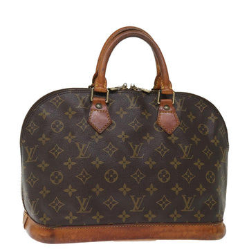 LOUIS VUITTON Monogram Alma Hand Bag M51130 LV Auth 72462