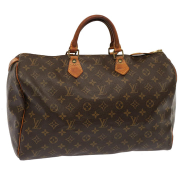 LOUIS VUITTON Monogram Speedy 40 Hand Bag M41522 LV Auth 72493