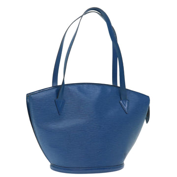 LOUIS VUITTON Epi Saint Jacques Shopping Shoulder Bag Blue M52275 Auth 72505