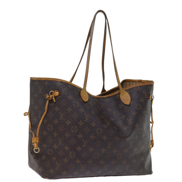 LOUIS VUITTON Monogram Neverfull GM Tote Bag M40157 LV Auth 72613