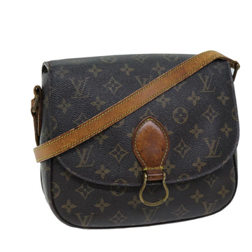 LOUIS VUITTON Monogram Saint Cloud GM Shoulder Bag M51242 LV Auth 72730