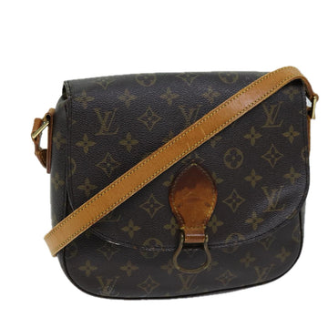 LOUIS VUITTON Monogram Saint Cloud GM Shoulder Bag M51242 LV Auth 72740