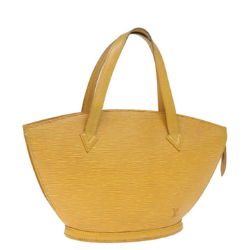 LOUIS VUITTON Epi Saint Jacques Hand Bag Yellow M52279 LV Auth 72769