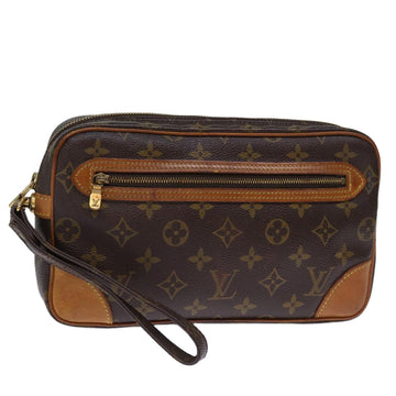 LOUIS VUITTON Monogram Marly Dragonne GM Clutch Bag M51825 LV Auth 72858