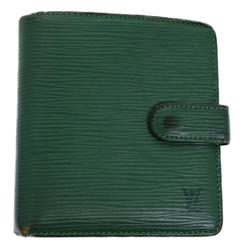 LOUIS VUITTON Epi Wallet Green LV Auth 72940