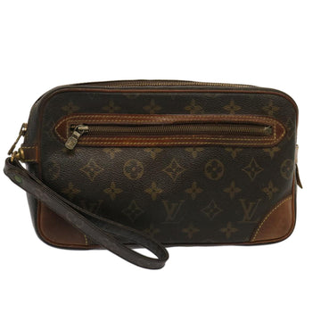 LOUIS VUITTON Monogram Marly Dragonne GM Clutch Bag M51825 LV Auth 73011