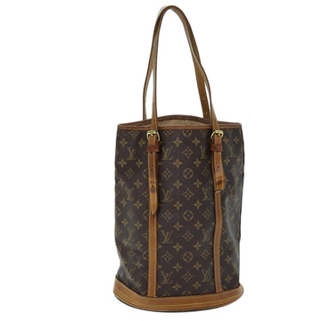 LOUIS VUITTON Monogram Bucket GM Shoulder Bag M42236 LV Auth 73058