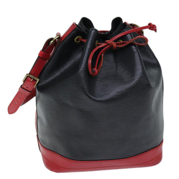 LOUIS VUITTON Epi Noe Shoulder Bag By color Black Red M44017 LV Auth 73082