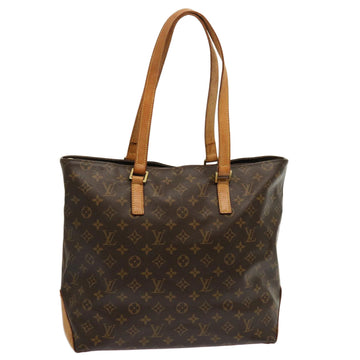 LOUIS VUITTON Monogram Cabas Mezzo Tote Bag M51151 LV Auth 73172