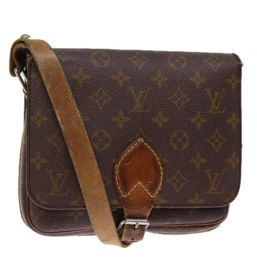 LOUIS VUITTON Monogram Cartouchiere MM Shoulder Bag M51253 LV Auth 73297