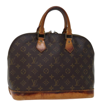 LOUIS VUITTON Monogram Alma Hand Bag M51130 LV Auth 73327