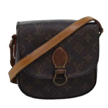 LOUIS VUITTON Monogram Saint Cloud PM Shoulder Bag M51244 LV Auth 73488