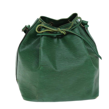 LOUIS VUITTON Epi Petit Noe Shoulder Bag Green M44104 LV Auth 73532