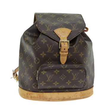 LOUIS VUITTON Monogram Montsouris MM Backpack M51136 LV Auth 73540